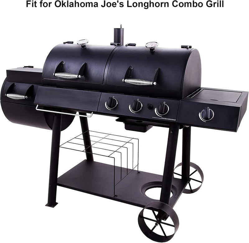 Utheer Grill Parts for Oklahoma Joe's Longhorn Combo 3-Burner Charcoal/Gas Smoker, Oklahoma Joes Grill Replacement Parts For 15202029 12201767 14201767, Heavy Duty Oklahoma Joe Smoker Accessories - Image 3